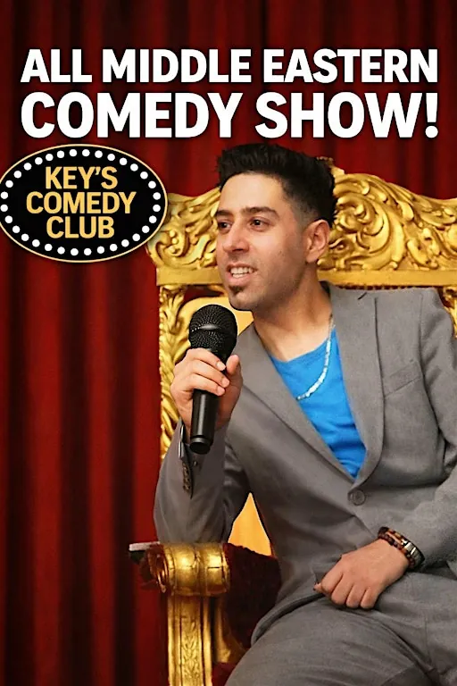 ALL MIDDLE EASTERN COMEDY SHOW – TORONTO’S FUNNIEST STAND-UP EVENT at Key's Stand up Comedy Club Toronto Improv Bar and Grill