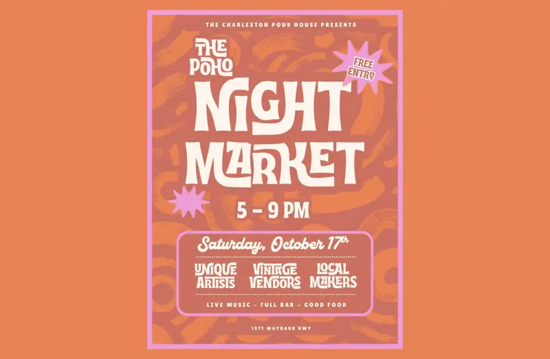 The Poho Night Market à Charleston Pour House
