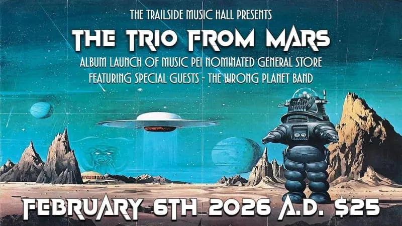 The Trio From Mars Album Launch at Trailside Music Hall