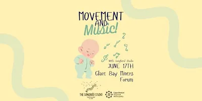 Music and Movement Class at Glace Bay Miners Forum