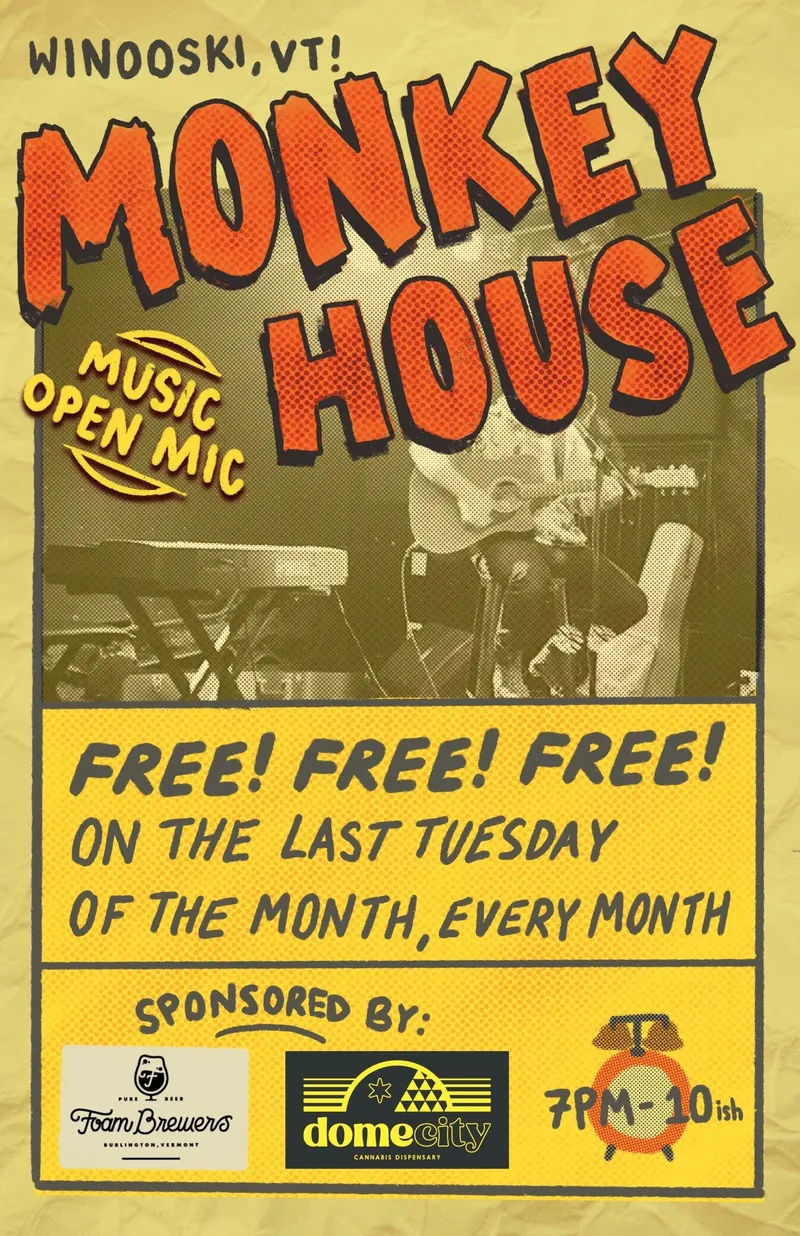 Music Open Mic (Sponsored by Dome City and Foam Brewers)