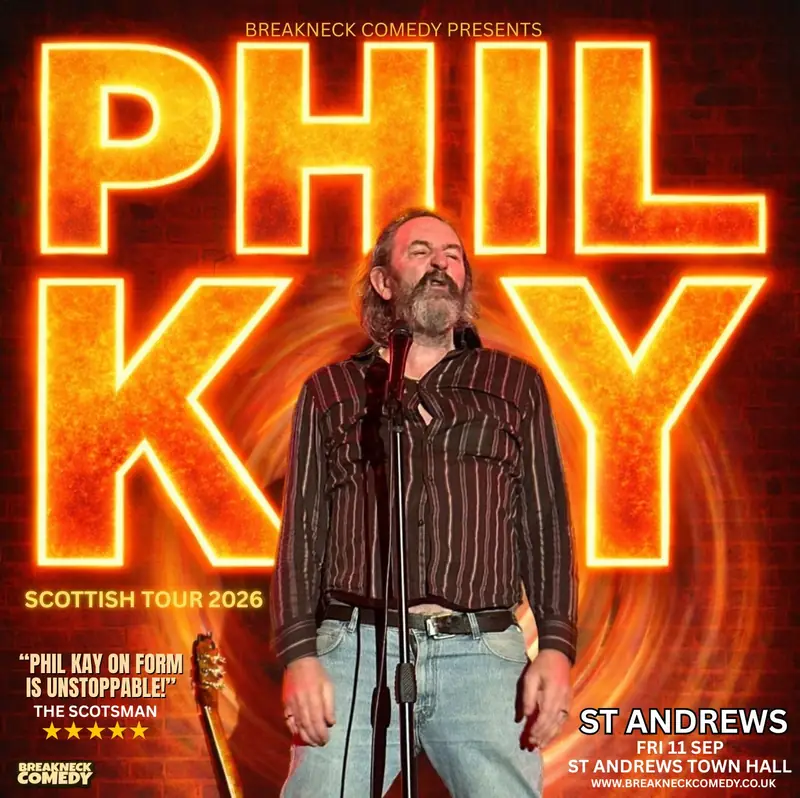 PHIL KAY à St Andrews Town Hall