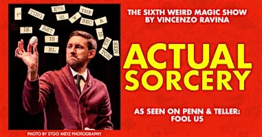 Actual Sorcery – Live Magic Show at the Bus Stop Theatre
