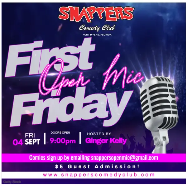 First Friday Open Mic Night