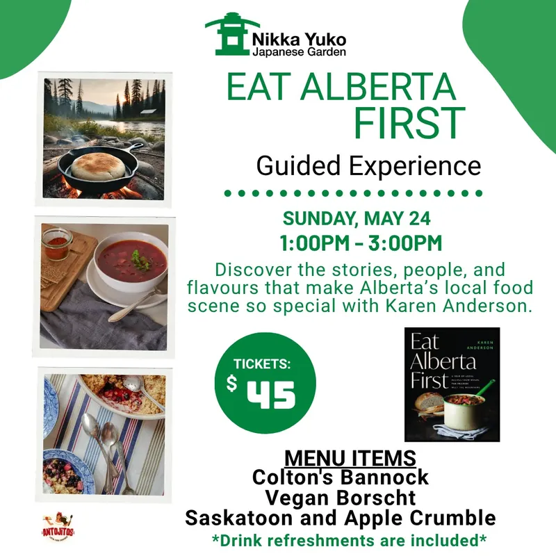Eat Alberta First at Nikka Yuko