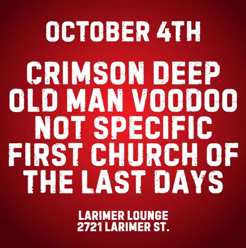 Crimson Deep en Larimer Lounge