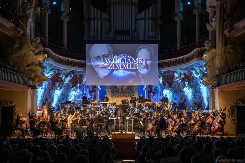 Homenatge a Williams i Zimmer en Palau de la Música Catalana