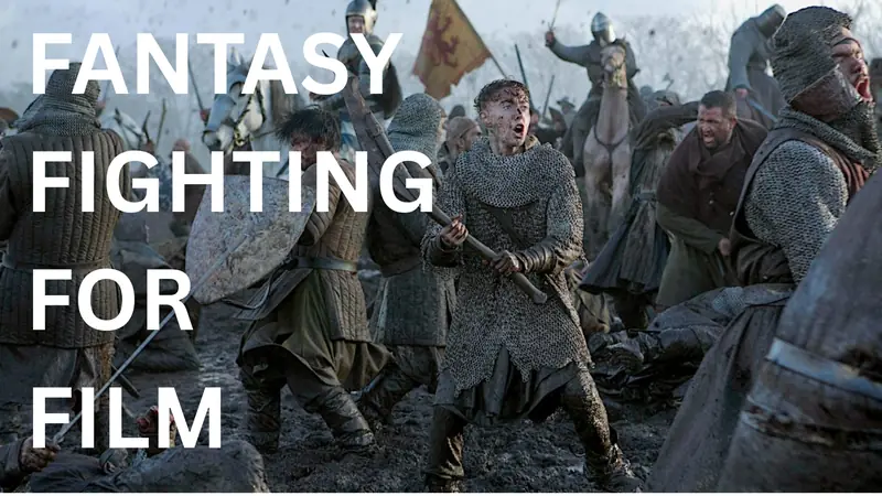 Fantasy Fighting for Film at Royal Cornwall Polytechnic Society