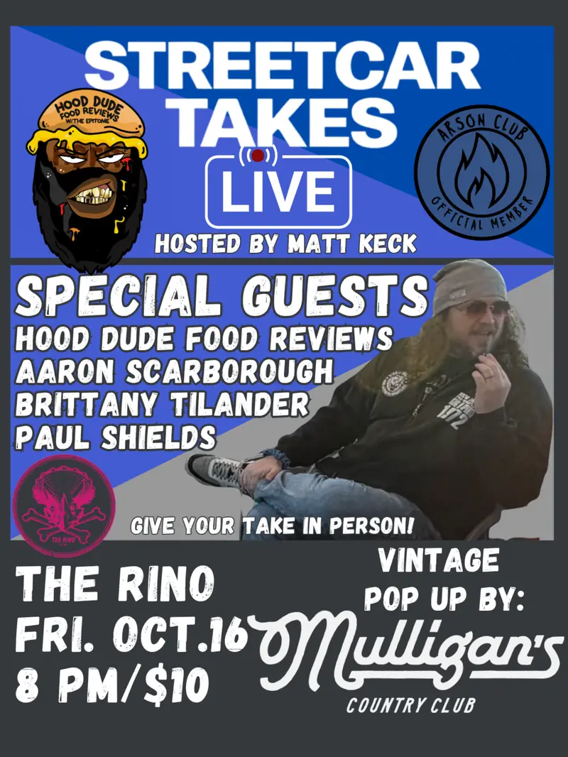 Streetcar Takes LIVE! à The Rino KC