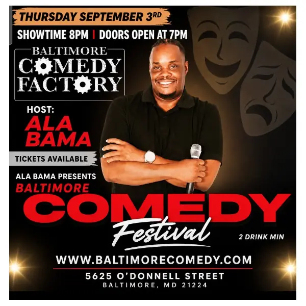 Ala Bama Presents: Baltimore Comedy Festival ~ Special Event à Baltimore Comedy Factory