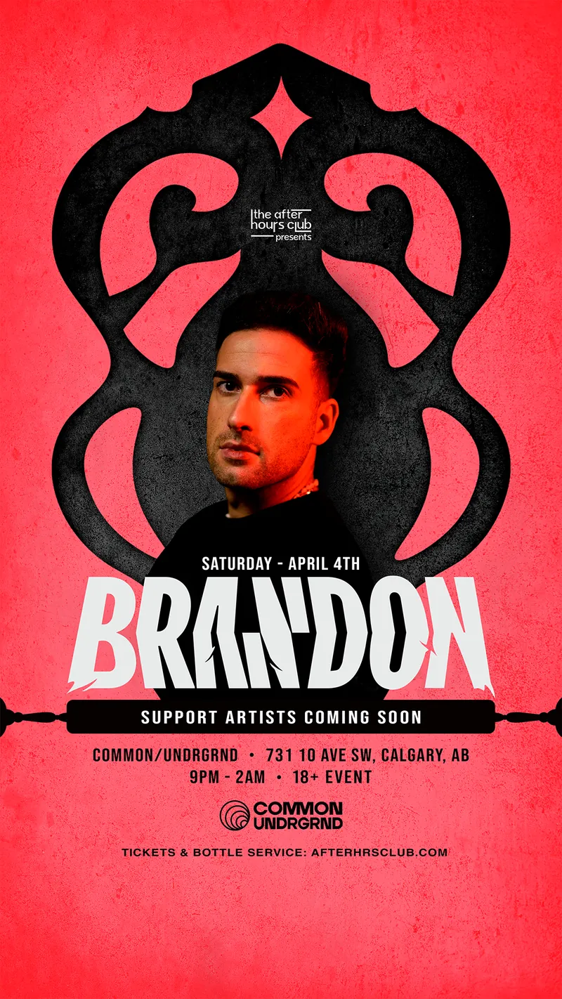 Afterhrs Club pres. BRANDON @ Common/UNDRGRD at Commonwealth Bar & Stage