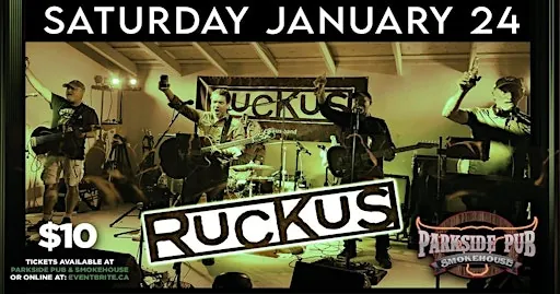 Ruckus en Parkside Pub & Smokehouse