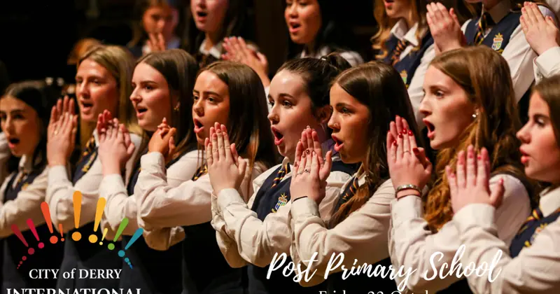 Post Primary School Competition Day at Millennium Forum