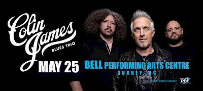 Colin James Blues Trio