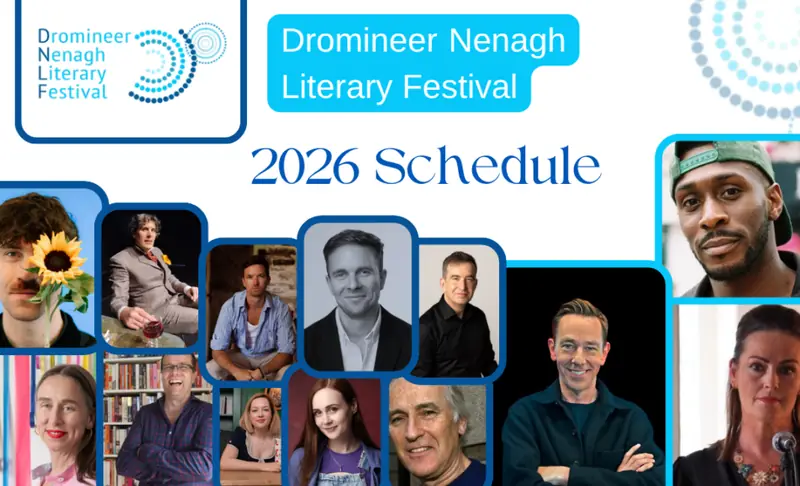 Dromineer Nenagh Literary Festival 2026 à Nenagh Arts Centre