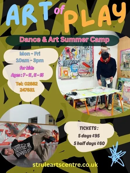 Art of Play – Morning Dance Sessions, 12 – 15yrs at Strule Arts Centre