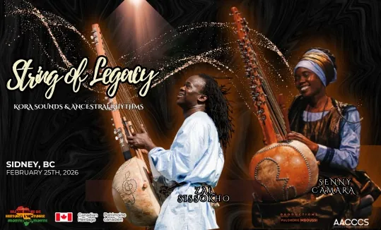 String of Legacy: Kora Sounds & Ancestral Rhythms at Mary Winspear Centre