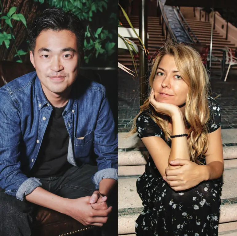 Fumi Abe And Amy Silverberg à Flappers Comedy Club
