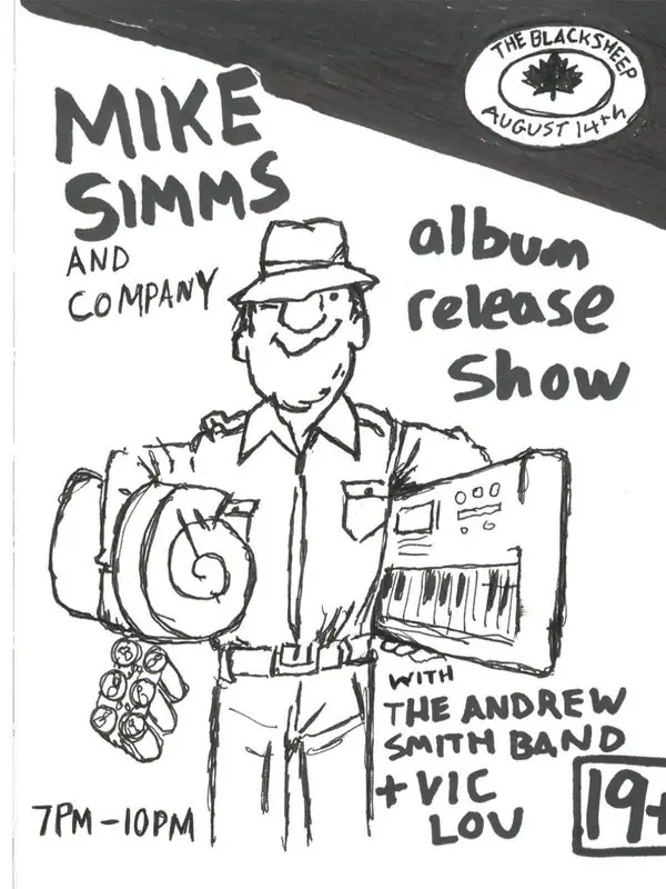 Mike Simms & Company Album Release Show at The Black Sheep