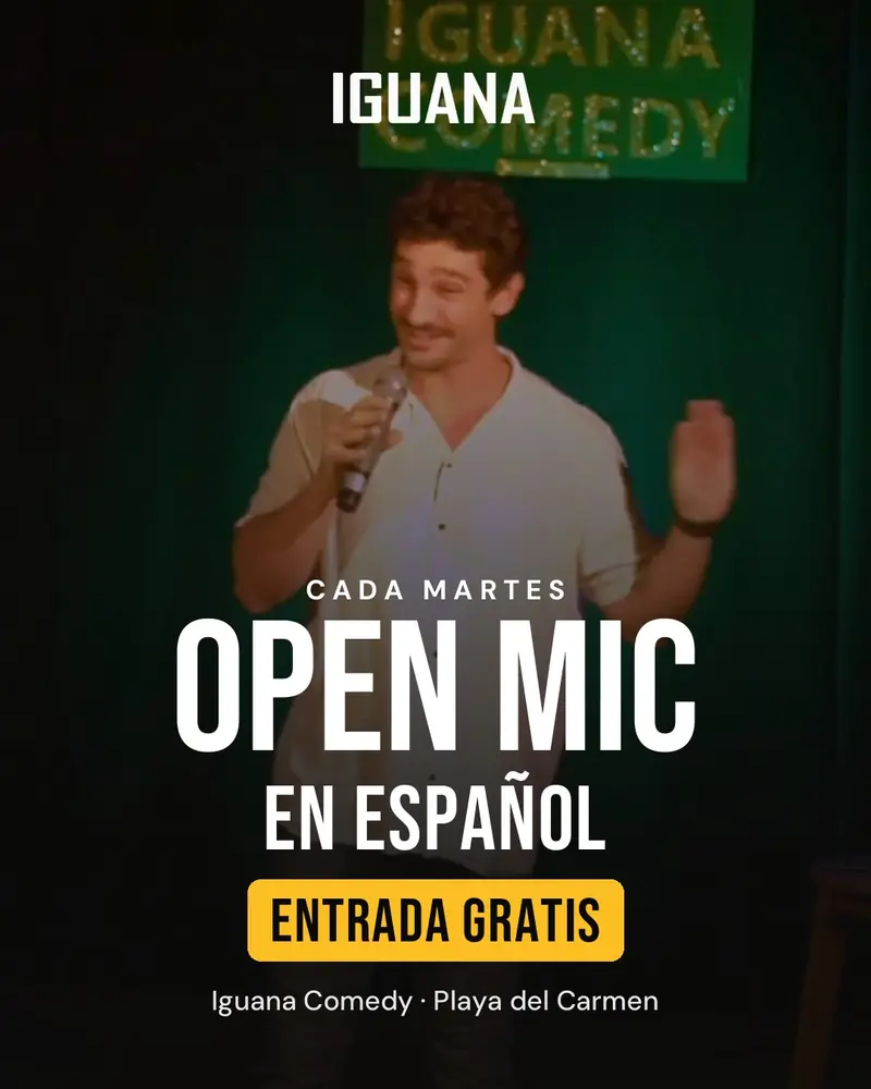 Noche de Open Mic en Español à Iguana Comedy