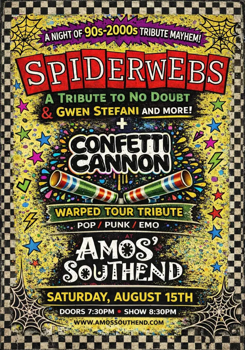 Spiderwebs at Amos' Southend