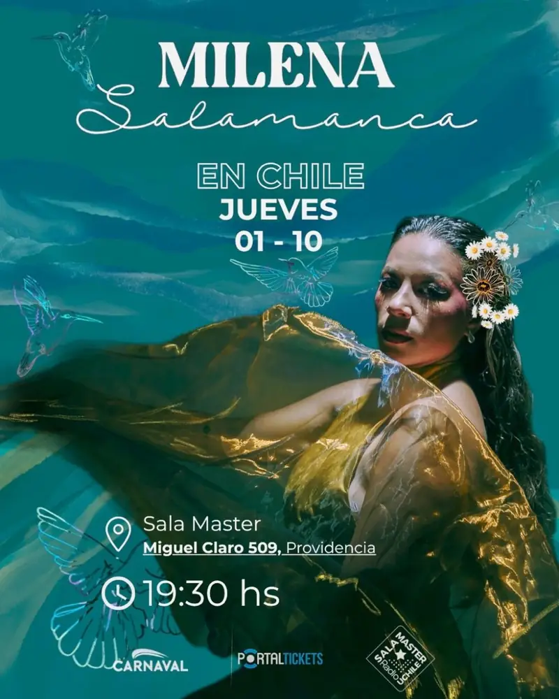 MILENA SALAMANCA EN VIVO EN SALA MASTER en Sala Master