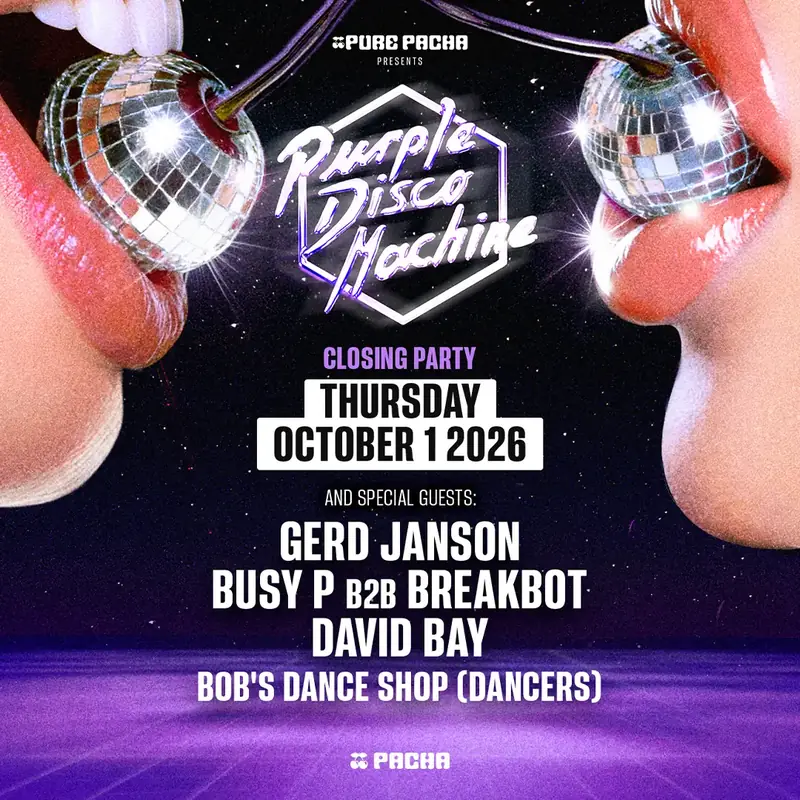 PURPLE DISCO MACHINE at Pacha