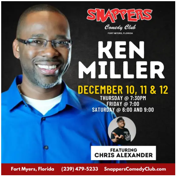 Ken Miller at Snapper's Comedy Club