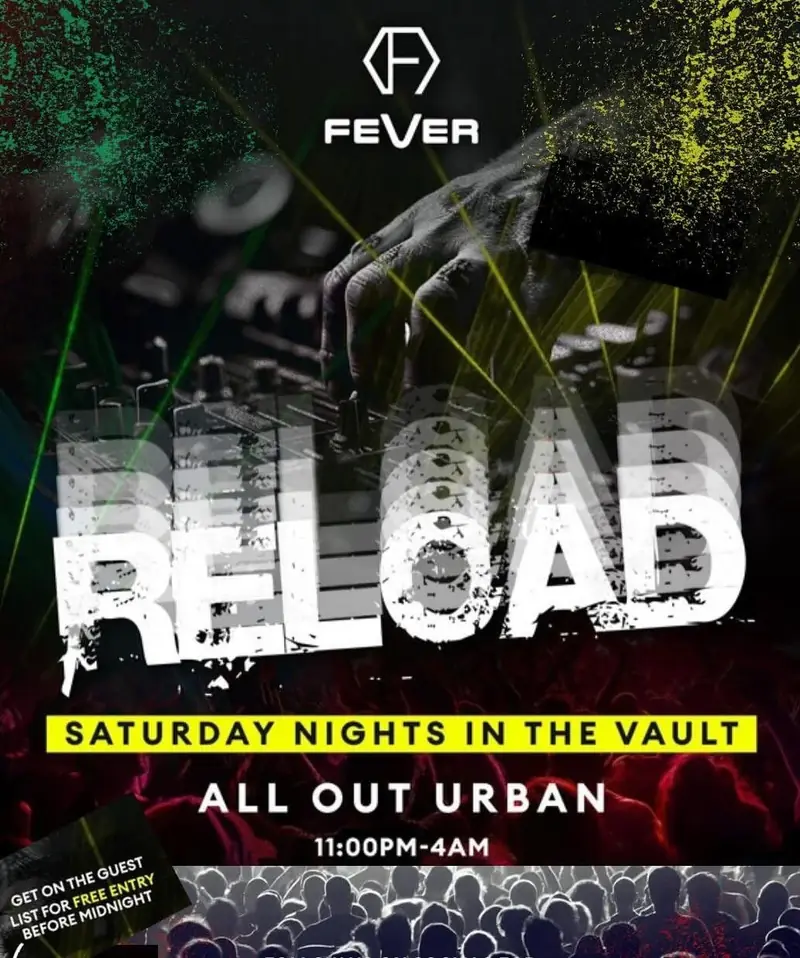 RELOAD SATURDAYS at Fever