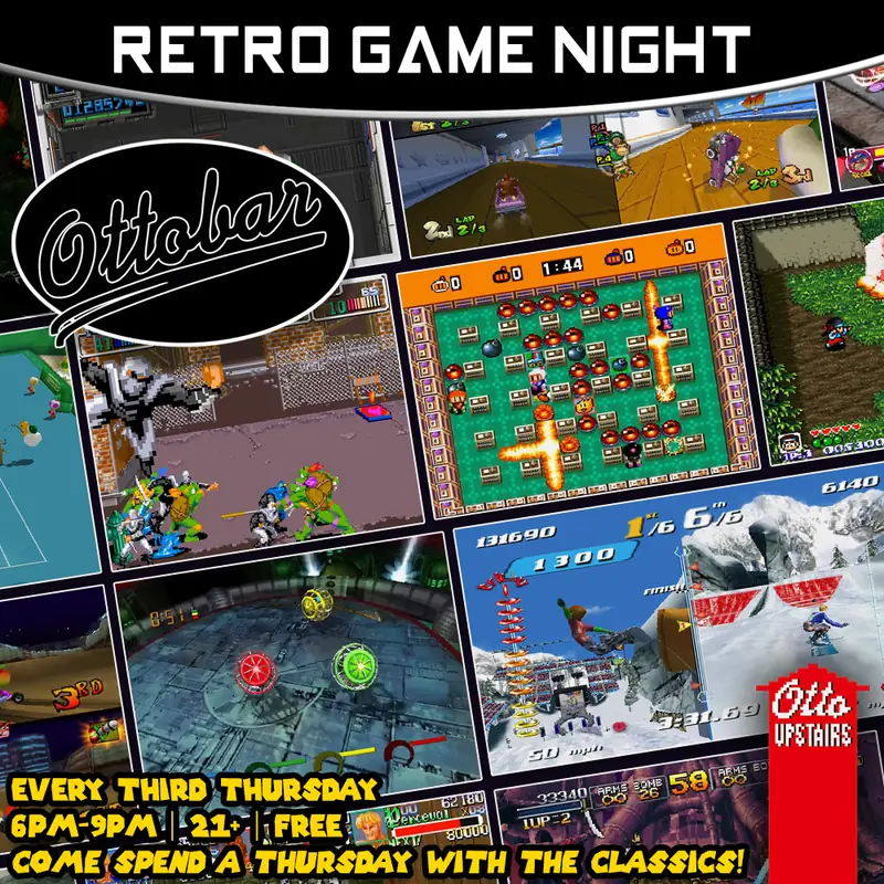 Retro Game Night à Ottobar