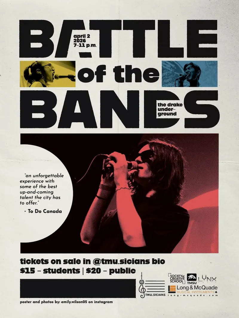 TMU.sicians: Battle of The Bands at Drake Underground