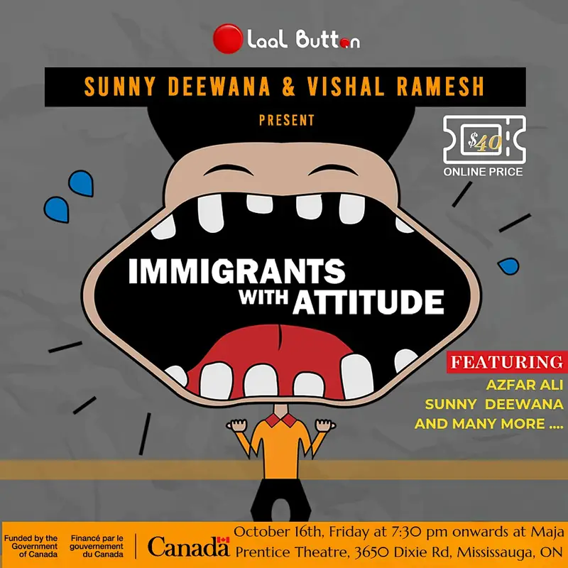 Immigrants With Attitude en Maja Prentice Theatre