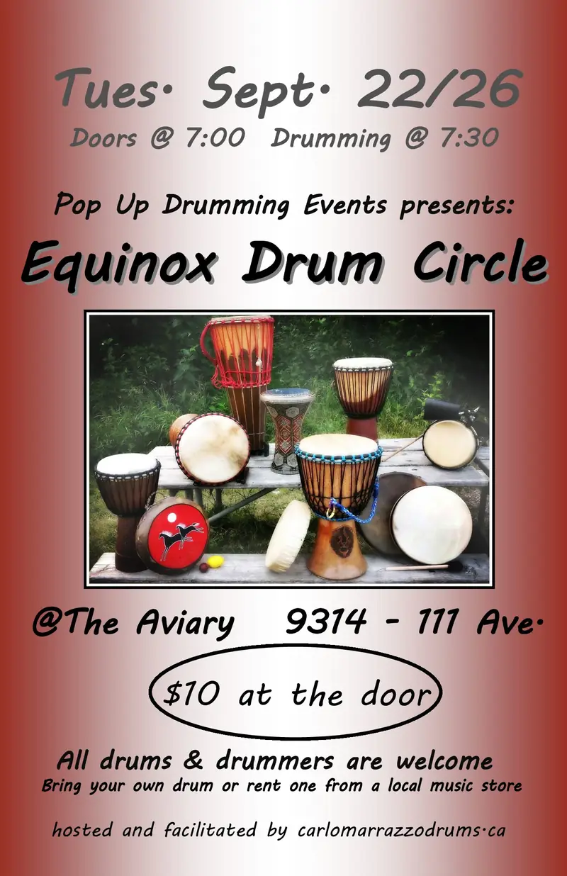 Equinox Drum Circle à The Aviary