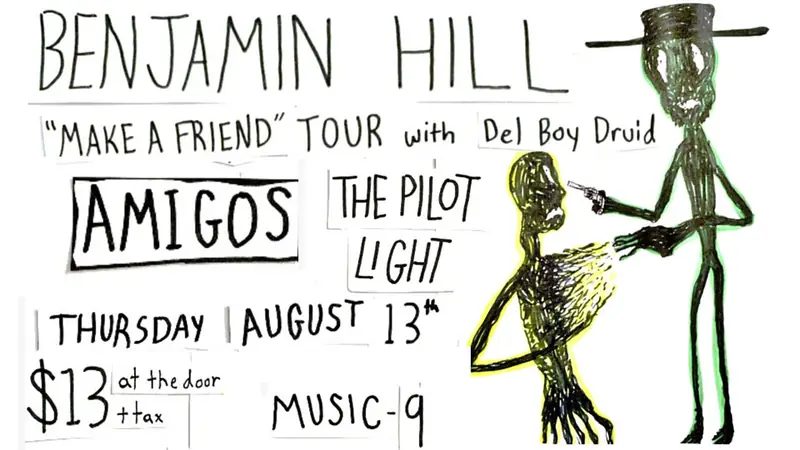 Benjamin Hill at Amigos Cantina