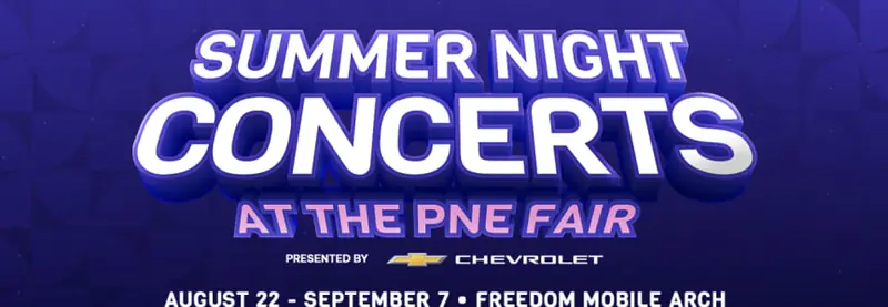 Summer Night Concerts 2026 at Freedom Mobile Amphitheatre