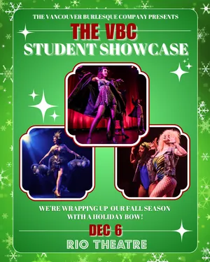The Vancouver Burlesque Co. December Student Showcase à Rio Theatre
