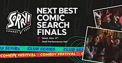 Canada's Next Best Comic Search Finals! STAND-UP