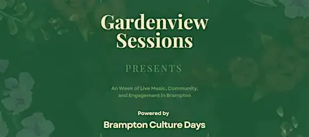 Gardenview Sessions - Brampton's intimate Live Music Performance à 8 Queen St W