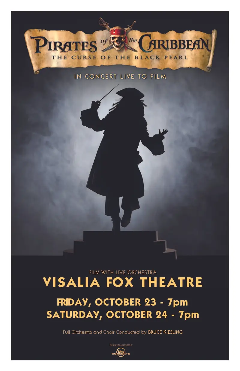 Pirates of the Caribbean at The Visalia Fox Theatre