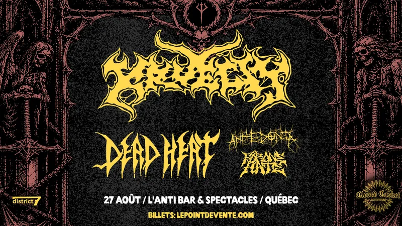 Kruelty avec Dead Heat, Anhedonia et For One Hate at L'Anti Bar & Spectacles