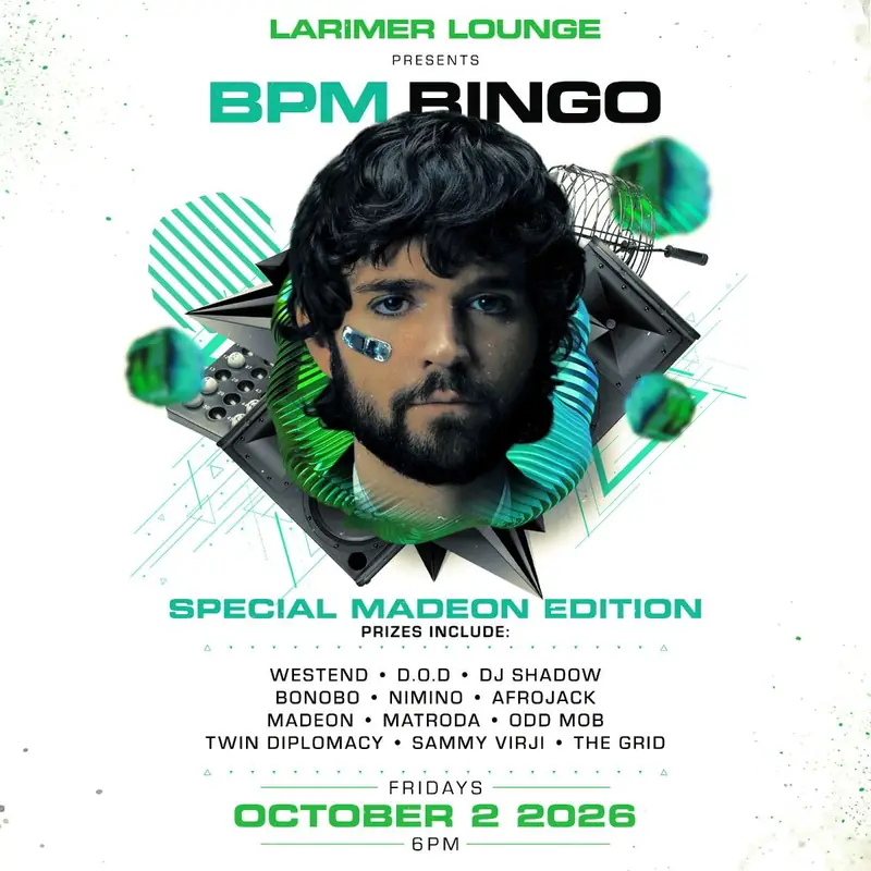BPM BINGO at Larimer Lounge
