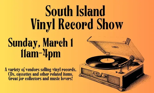 South Island Vinyl Record Show at Mary Winspear Centre