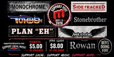 Support Local Music Festival à Monte's Showbar Grill