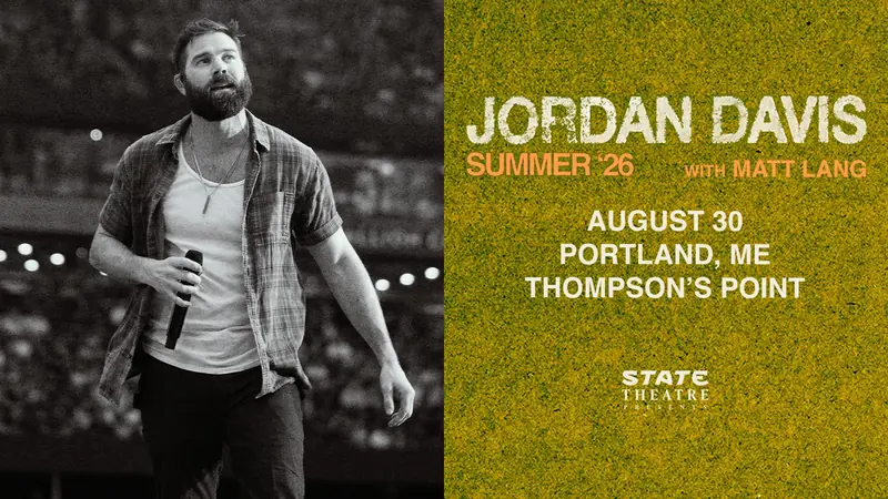 State Theatre presents Jordan Davis at Thompson's Point