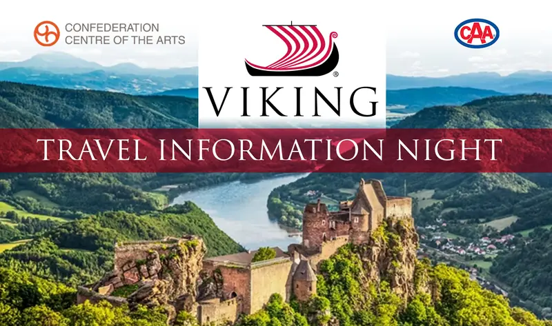 Viking Travel Information Night à Confederation Centre of the Arts