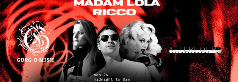 Ricco, C-Star & Madam Lola at Gorg-o-Mish