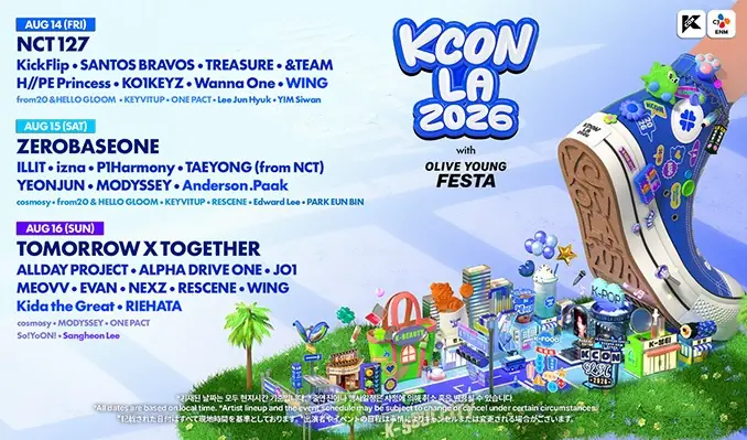 KCON LA 2026 M COUNTDOWN SUNDAY at Crypto.com Arena