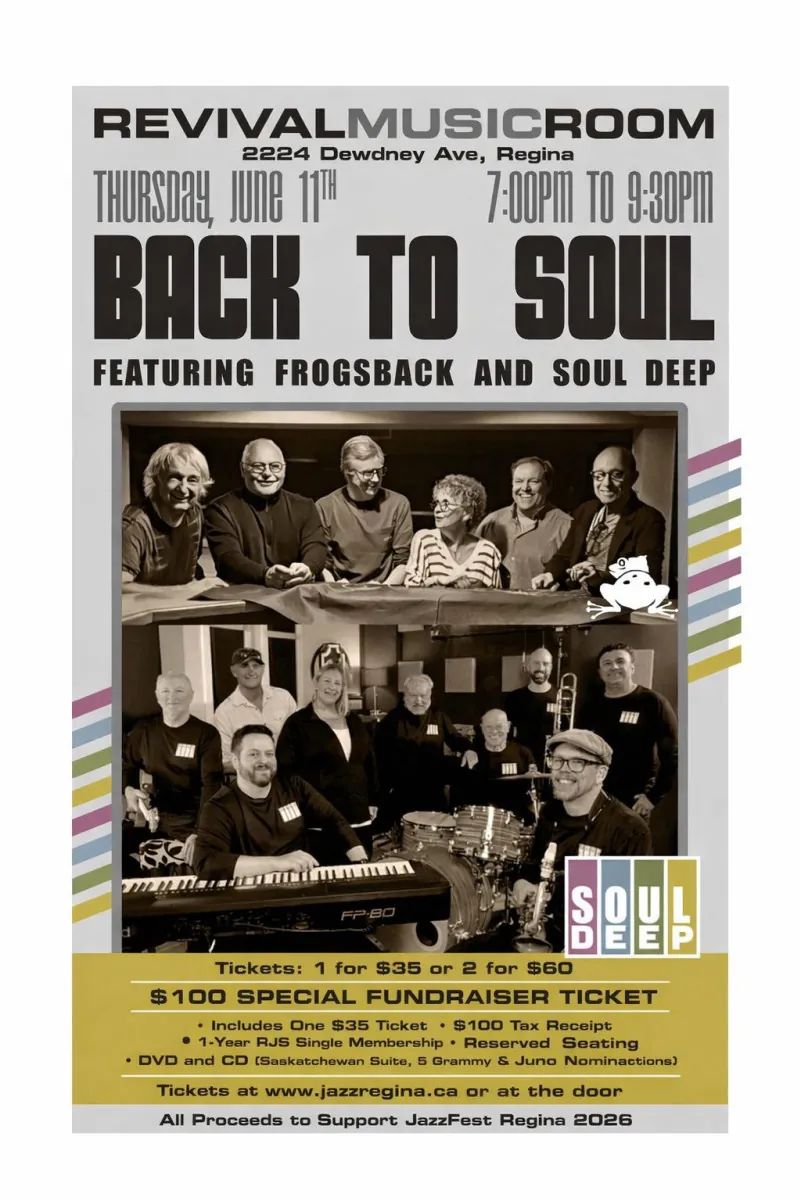 JAZZFEST REGINA 2026 FUNDRAISER CONCERT