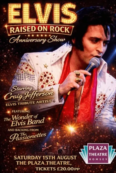 Elvis Raised On Rock at Plaza Theatre, Romsey