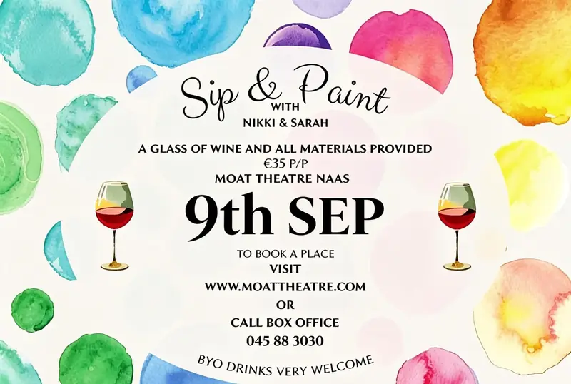 Sip & Paint à Moat Theatre & Café